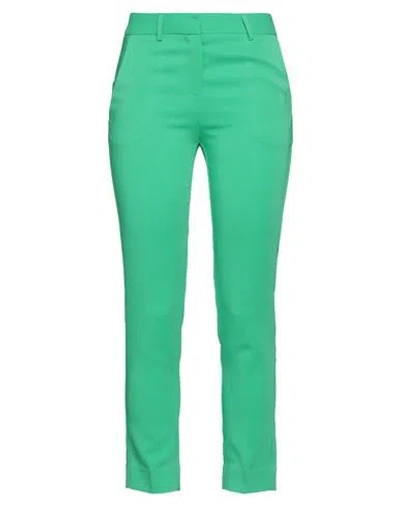 Simona Corsellini Woman Pants Green Size 4 Polyester, Elastane
