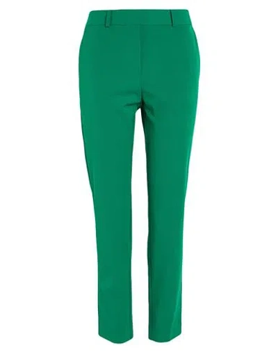 Simona Corsellini Woman Pants Green Size 4 Polyester, Viscose, Elastane