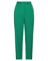 Simona Corsellini Woman Pants Green Size 8 Polyester, Viscose, Elastane