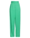 Simona Corsellini Woman Pants Green Size 6 Viscose, Elastane In Green