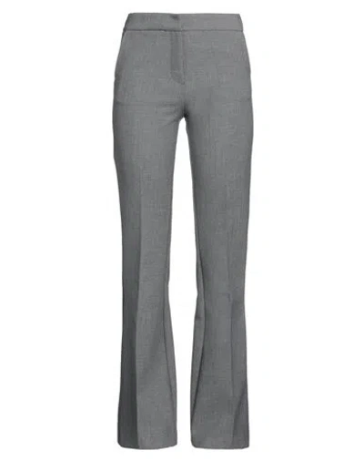 Simona Corsellini Woman Pants Grey Size 6 Polyester, Viscose, Cotton, Elastane