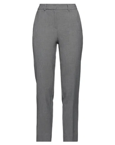 Simona Corsellini Woman Pants Grey Size 8 Polyester, Viscose, Cotton, Elastane