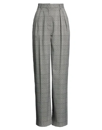 Simona Corsellini Woman Pants Grey Size 8 Polyester, Viscose, Elastane In Gray
