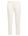Simona Corsellini Woman Pants Ivory Size 6 Polyester, Elastane In White