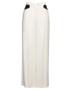 Simona Corsellini Woman Pants Ivory Size 6 Polyester, Elastane In White