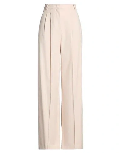 Simona Corsellini Woman Pants Ivory Size 8 Polyester, Viscose, Elastane In White