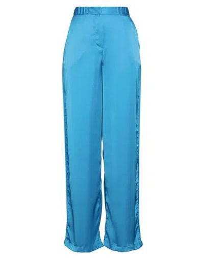 Simona Corsellini Woman Pants Light Blue Size 10 Polyester