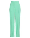 Simona Corsellini Woman Pants Light Green Size 10 Polyester, Elastane In Green