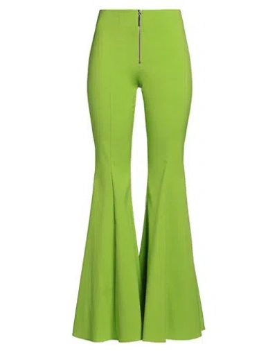 Simona Corsellini Woman Pants Light Green Size 4 Polyester, Viscose, Elastane