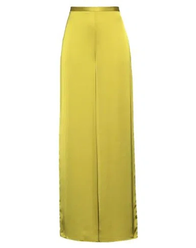 Simona Corsellini Woman Pants Lime Green Size 10 Polyester