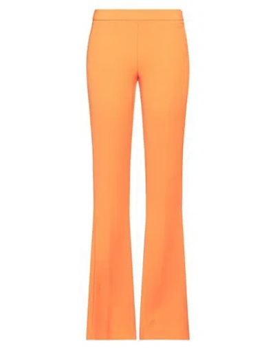 Simona Corsellini Woman Pants Orange Size 6 Polyester, Elastane