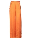 Simona Corsellini Woman Pants Orange Size 6 Viscose