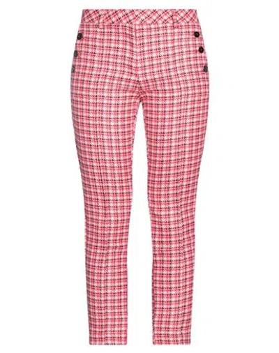 Simona Corsellini Woman Pants Pink Size 8 Polyester, Viscose