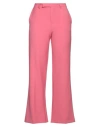 Simona Corsellini Woman Pants Pink Size 8 Polyester, Viscose, Cotton, Elastane