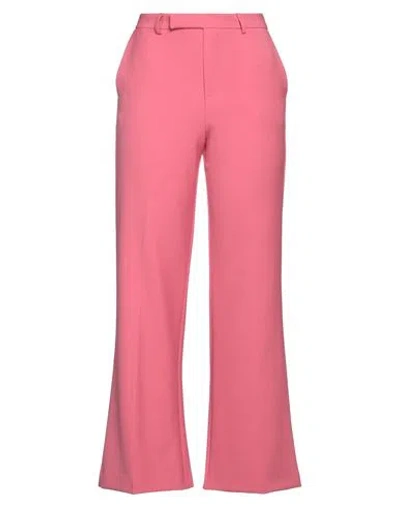 Simona Corsellini Woman Pants Pink Size 8 Polyester, Viscose, Cotton, Elastane