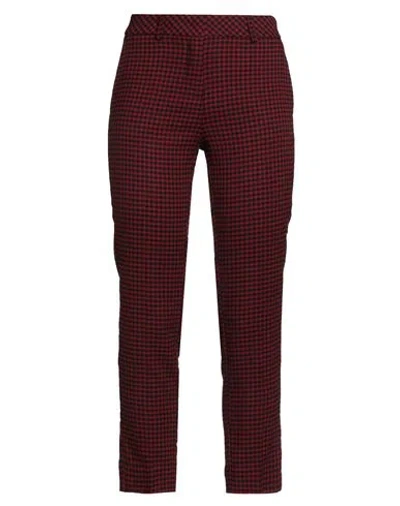 Simona Corsellini Woman Pants Red Size 4 Viscose, Polyester, Elastane