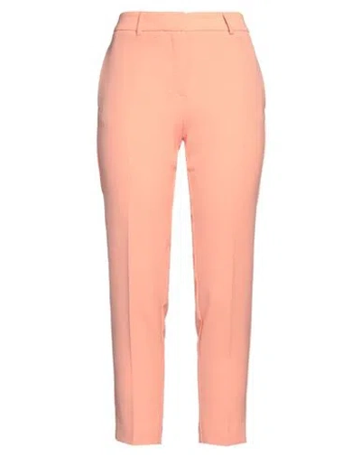 Simona Corsellini Woman Pants Salmon Pink Size 8 Polyester, Elastane