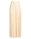 Shop Simona Corsellini Woman Pants Sand Size 4 Acetate, Silk In Beige