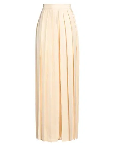 Simona Corsellini Woman Pants Sand Size 4 Acetate, Silk In Beige