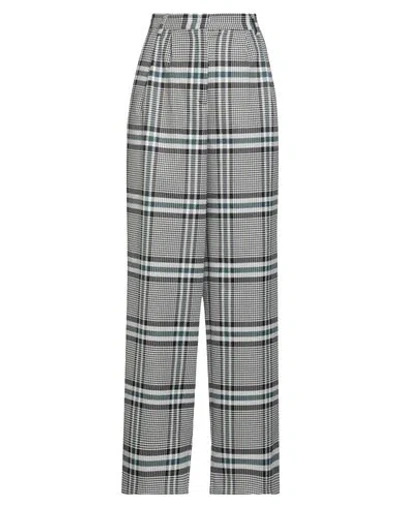 Simona Corsellini Woman Pants White Size 4 Polyester, Viscose, Elastane In Multi