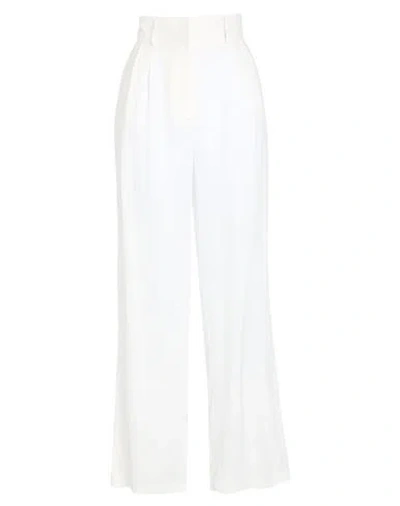 Simona Corsellini Woman Pants White Size 6 Linen