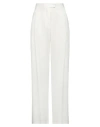 Simona Corsellini Woman Pants White Size 8 Polyester, Elastane