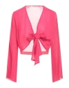 Simona Corsellini Woman Shrug Garnet Size 6 Polyester In Red