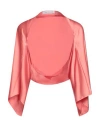 Simona Corsellini Woman Shrug Salmon Pink Size Onesize Polyester