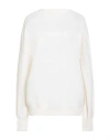 Simona Corsellini Woman Sweater Cream Size M Merino Wool, Cashmere In White