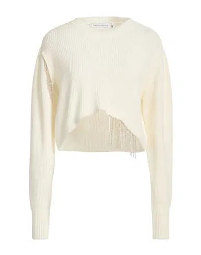 Simona Corsellini Woman Sweater White Size Xs Polyamide, Wool, Viscose, Cashmere