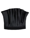 Simona Corsellini Woman Top Black Size 2 Polyester