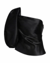 Simona Corsellini Woman Top Black Size 8 Polyester In 0003