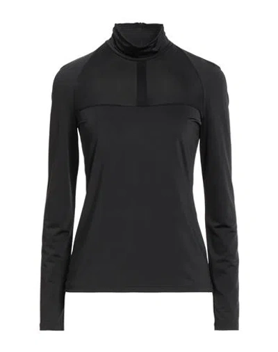 Simona Corsellini Woman Top Black Size S Polyester, Elastane, Polyamide