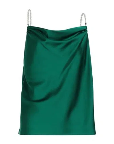 Simona Corsellini Woman Top Green Size 6 Polyester
