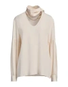 Simona Corsellini Woman Top Off White Size 10 Acetate, Silk