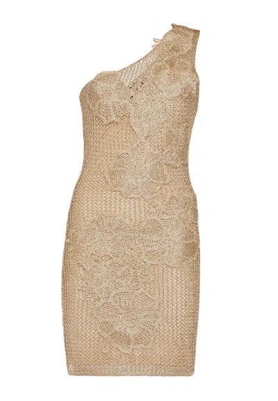 Simona Corsellini Women's Dress  In Brown