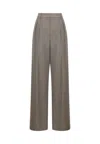 Simona Corsellini Women's Palace Trousers  Gessato In Gray