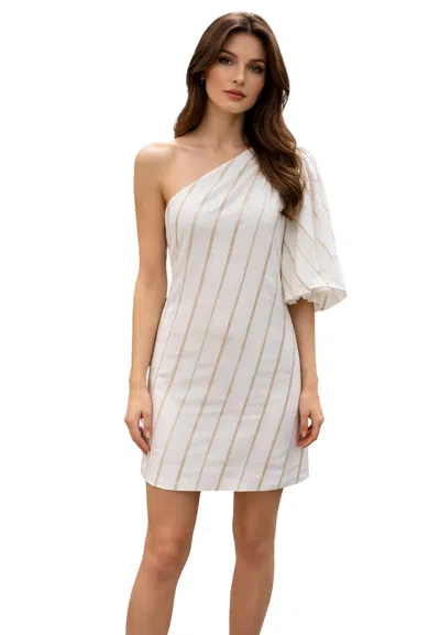 Simona Corsellini Women's Short Dress  In White