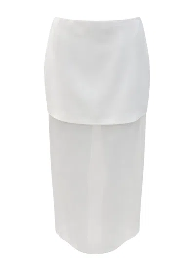 Simona Corsellini Women's Skirt  In White