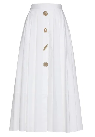 Simona Corsellini Women's Skirt  In White