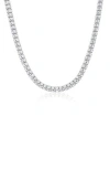 Simona D-c Ice Barrel Chain Bracelet In Silver