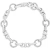 Simona Infinity Chain Bracelet In Silver