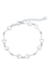 Simona Link Chain Bracelet In Silver