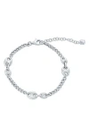 Simona Mariner Chain Bracelet In Silver