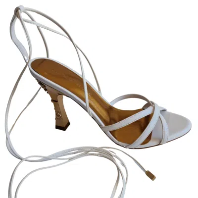 Simona Rusk Women's White Aurelia Wedding Shoe