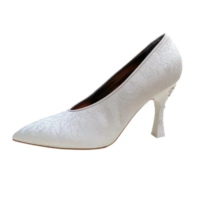 Simona Rusk Women's White Olivia Bridal