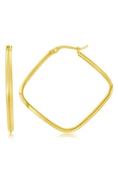 Simona Square Hoop Earrings