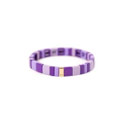 Simone À Bordeaux Hubba 1 Multi Purple Bracelet
