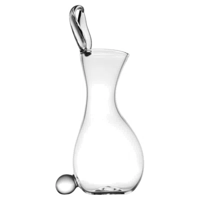 Pre-owned Simone Crestani Bunny Transparent Decorative Vase In Clear
