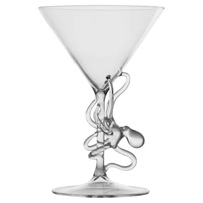 Pre-owned Simone Crestani Polpo Martini Glass By  In Gray